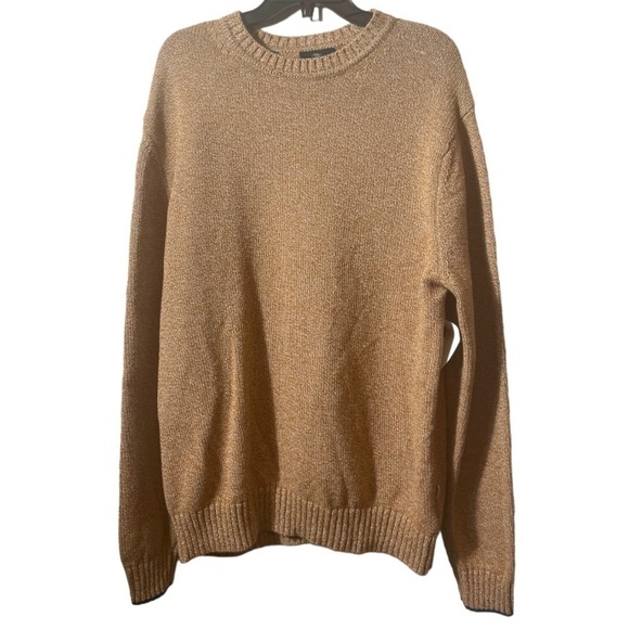 TODD & Gunn camel colored Italian yarn sweater - Picture 1 of 12
